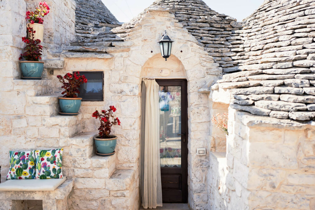 Ingresso Trullo Orchidea - Trulli Pastore Bed and Breakfast Alberobello